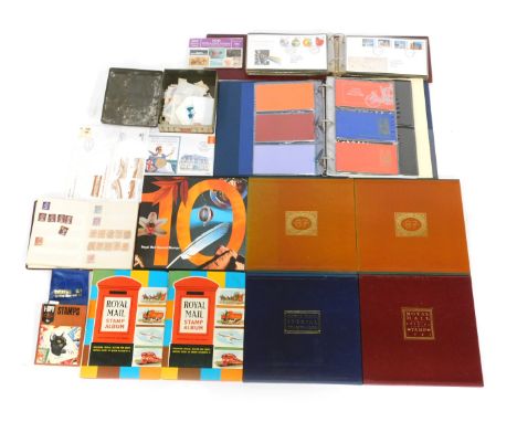 Philately. Stamps and first day covers, comprising The Royal Mail Special Stamp Albums for 1987 (2), 1985, 1986, and The Spec