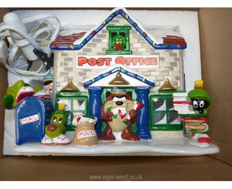 Looney Tunes light up post office ornament.