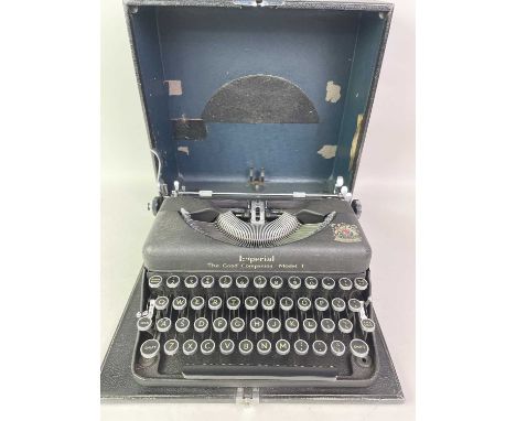 IMPERIAL TYPEWRITER, in case