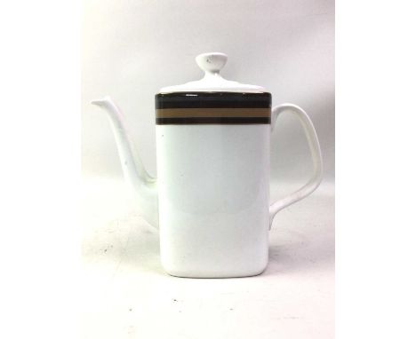 ROYAL DOULTON PART DINNER SERVICE, CADENZA PATTERN including cups, plates, lidded tureens, tea and coffee potQty: contained i