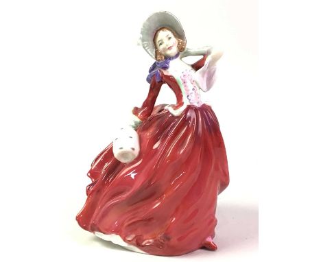 COLLECTION OF ROYAL DOULTON CERAMIC FIGURES, including Natalie, Diana, Dinky Doo and Marie the largest 20cm highQty: 14Genera