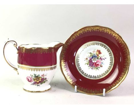 COLLECTION OF PART TEA SERVICES, including Clare, Shelley, Royal Crown Derby and Hammersley