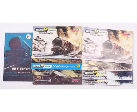 G&amp;R Wrenn catalogues Nos 1, 2, 3, two x 5, 6 and two 7. All (E-NM). With Wrenn Trackwork booklet. (NM)