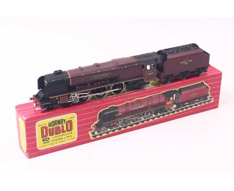 2226 Hornby-Dublo 2-rail 4-6-2 loco &amp; tender ‘City of London’ BR maroon No.46245 (E-NM) (BNM) with instructions and guara