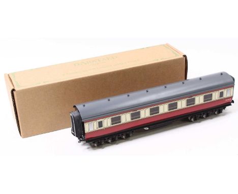 Darstead 12 wheeled bogie coach, LMS Period I Sleeping car 8617, LMS red lined yellow &amp; black, with internal lighting. Ex
