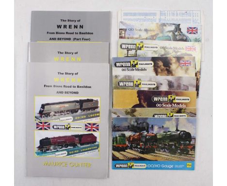 G &amp; R Wrenn literature: All four volumes of ‘The Story of Wrenn’ by Maurice Gunter all (NM). Wrenn catalogues Numbers 1 t