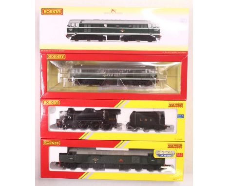 Three Hornby 00 gauge locos to include R3661 BR class 31 in BR green, no.D5509, unused, in mint condition, a Hornby Railroad 
