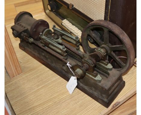A 19th century steam engine