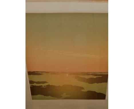 Abstract School (20th century), The Evening Sun, print, 58cm x 42cm 