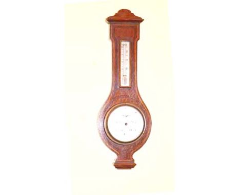 An Inlaid Mahogany Barometer