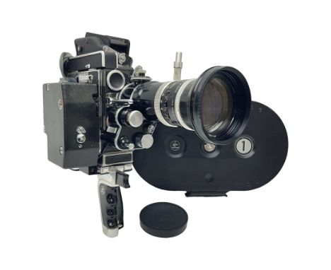 Bolex H16 RX5 camera body, serial no. 245758, with ' Kern Paillard Vario Switar 1:1.9 f=16-100mm POE Bolex H16RX' lens, Bolex