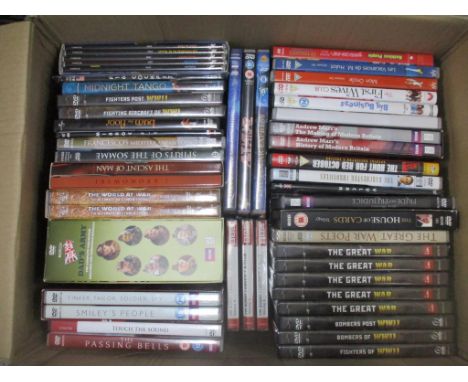 A collection of DVDs to include a Dad's Army box set, and a group of Corgi model military aircraft to include a limited editi