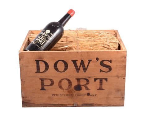 1960 Dow's Late Bottled Vintage Port, 11 bottles in owc, with a twelfth bottle empty.