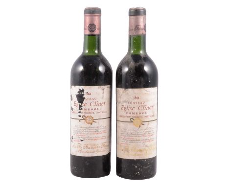 1964 Eglise Clinet, Pomerol, A. R Barriere Freres, two bottlesQty: 2