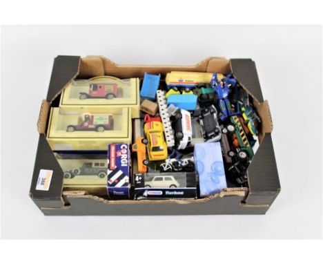 A box of mixed diecast, to include Day's Gone, Corgi, and Matchbox