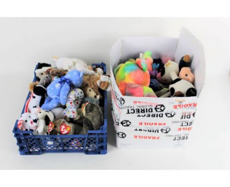 A quantity of children's soft toys, to include TY Beanie Babies  