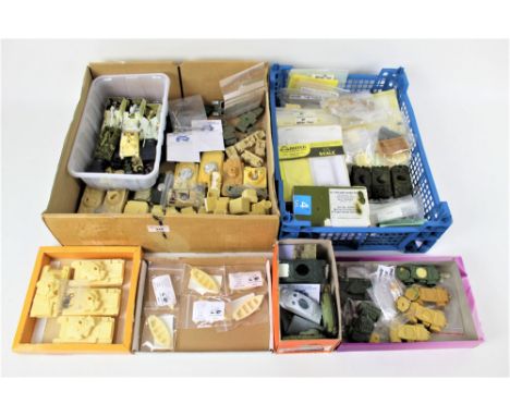 A group of assembled and unassembled war gaming models, to include AHA 21 kits and models, Armtec conversion kits, and SHQ Mi