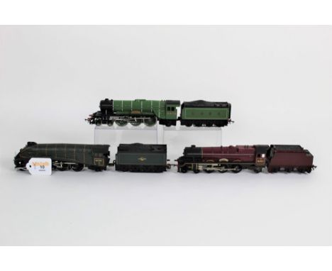 Three Hornby 00 gauge model locomotives, to comprise a British Railways "Walter K. Whigham" 60028 locomotive and tender, a "P