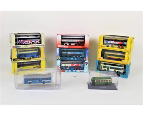 A group of boxed diecast model buses, to comprise Corgi Classics, Corgi China Motor Bus Company, C'SM, EFE, Corgi National Ex