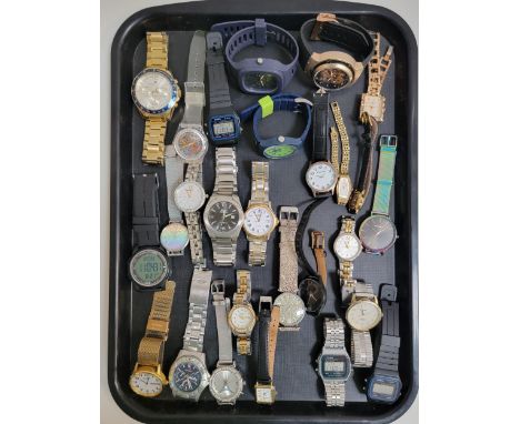SELECTION OF LADIES AND GENTLEMEN'S WRISTWATCHESincluding Timex, Casio, Superdry, Accurist, Rotary, Tommy Hilfiger, Swarovski