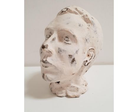 CLIVE VINCENT JACHNIKThe pale man, white glaze ceramic, 18cm high 