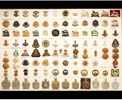 Infantry Cap Badges post-1881 Officers' and ORs' metal forage cap, field cap and SD cap badges of the Somerset Light Infantry