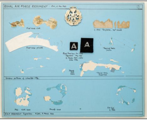 Auxiliary Air Force and Royal Auxiliary Air Force insignia                                                                   