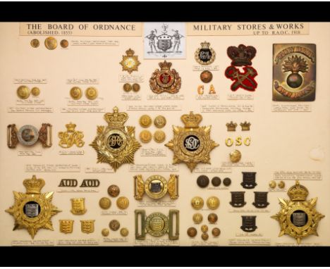 Board of Ordnance Insignia  Items of the Board of Ordnance and related organisations, including buttons of the Royal Military