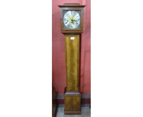 A German FHS mahogany dwarf longcase clock