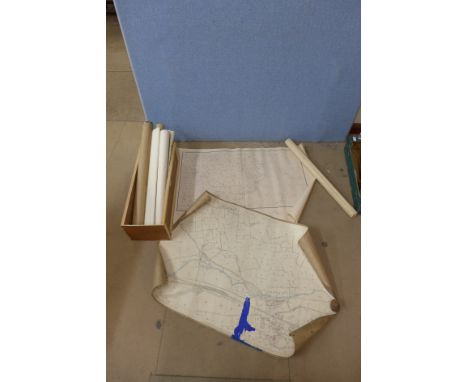 Assorted Ordnance Survey maps