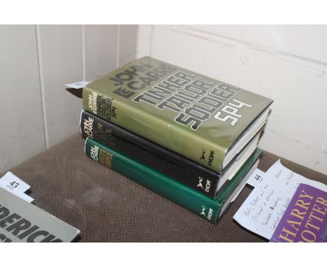 A&nbsp; Le Carr&eacute; Trilogy, American First Edition, publicised in same year as the UK edition; Tinker, Tailor, Solider S