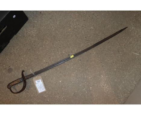 A 19th Century Continental infantry officers sword. This item can only be purchased by someone over the age of 18 and ID veri