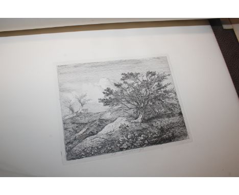 John Crome, etching of views in Norfolk, Founder of The Norwich Society of Artists and a Biographical Memoire by Dawson Turne