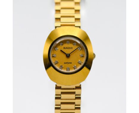 Rado, a 2006 ladies DiaStar wristwatch, reference number 963.05593, serial number 01731, with guarantee card dated 2006, boxe