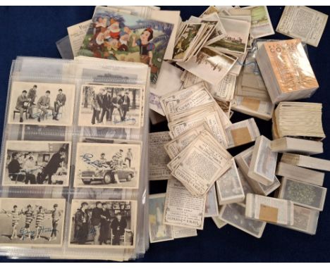 Cigarette & Trade cards, large mixture in box (approx. 1500 cards) wide range of issues including A&BC Gum, Kane Film Stars (