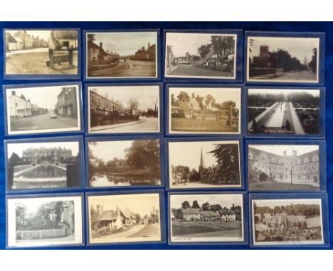 Postcards, Warwickshire, a mix of approx. 34 cards, with RPs of Yardley Rd Yardley, Barford village, Clifton Rd Rugby, Lower 