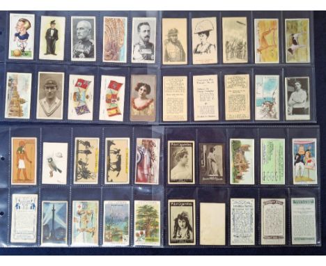 Cigarette cards, 100 cards many better, including issues from Hignett, Hudden (3), Lea, Gallaher etc. Subjects noted include 