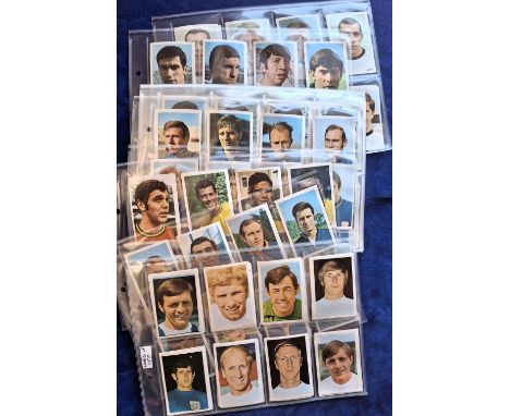 Trade cards, Football FKS World Cup Mexico 1970 (set 272 cards) including Bobby Moore, Pele, Franz Beckenbauer etc (fronts gd