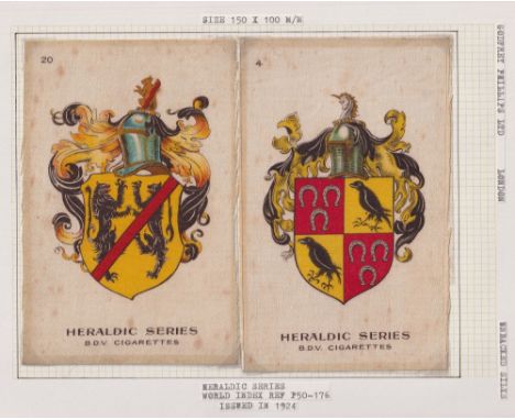 Tobacco silks, Godfrey Phillips / BDV collection of silks mounted on to card backing (silks can be removed), over 220 silks i