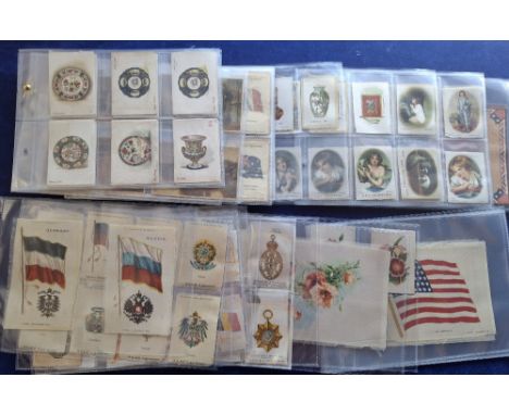 Tobacco silks, diverse mixture of over 200 silks many different series and subjects, issuers noted include American Tobacco C