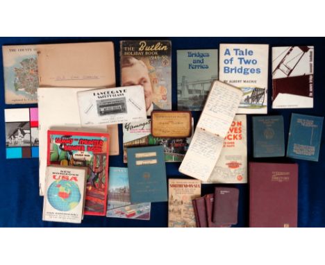 Transport etc., a selection of 30+ items to include Metropolitan Police Pass Card, County Borough of Derby Police notebook (1