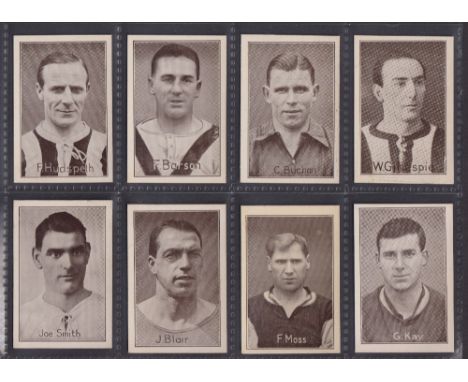 Trade cards, Football, Amalgamated Press ('Triumph' & 'Champion') English League Div 1 Footer Captains (set 22 cards) (no.22 