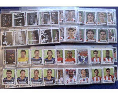 Trade stickers, Football, Panini Champions of Europe 2005 (383/384, missing no. 324) includes Lionel Messi, Ronaldinho, Crist