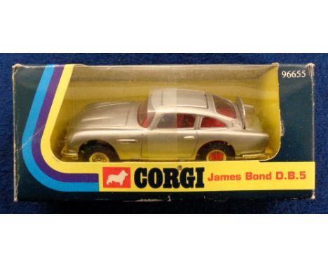 Model Car, 1995 Corgi James Bond D.B.5, no. 27070 of 29000, has never been removed from packaging (model ex, box slightly age