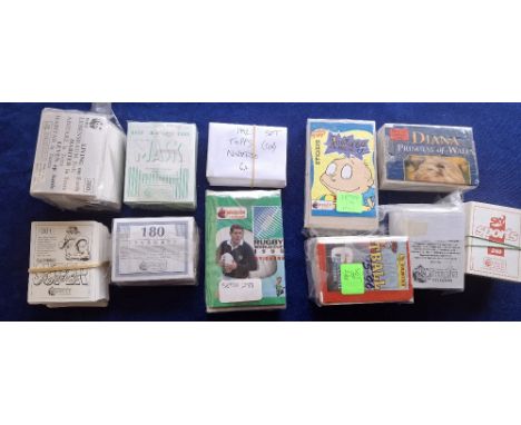 Trade stickers, Panini & Merlin, mainly sets / near sets Panini WWF Wildlife, Basketball 95/96, Diana Princess of Wales, Merl