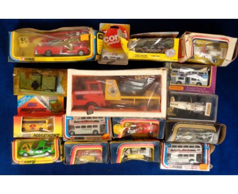 Model Vehicles, approx. 25 assorted boxed vehicles to include Dinky Striker Anti-Tank Vehicle, Dinky Merryweather Marquis Fir