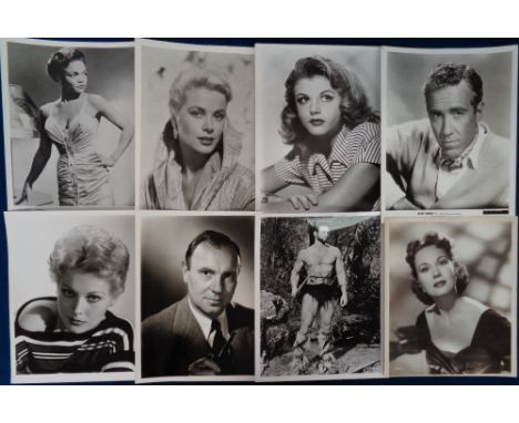 Entertainment, Cinema, 8 x 10 photos, 1950’s, inc. Claire Bloom, Angela Lansbury, Grace Kelly, Eartha Kitt, Olivier, Steve Re
