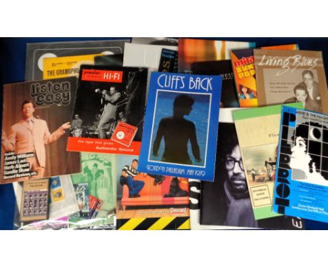 Entertainment, Music Memorabilia, 1950s to 90s to include programmes, magazines, photos, flyers, letters etc. Sammy Davis Jr,