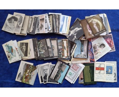 Cigarette cards, overseas issuers, Diverse mixture over 100 cards, many different issuers including Golden Grain Burley Blend