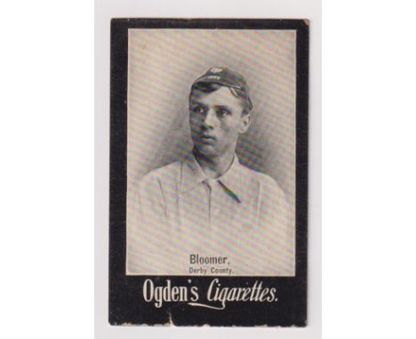 Cigarette card, Odgen's, Tabs Type issue, Bloomer, Derby County, General Interest - Football, Item 95C, type card (some light